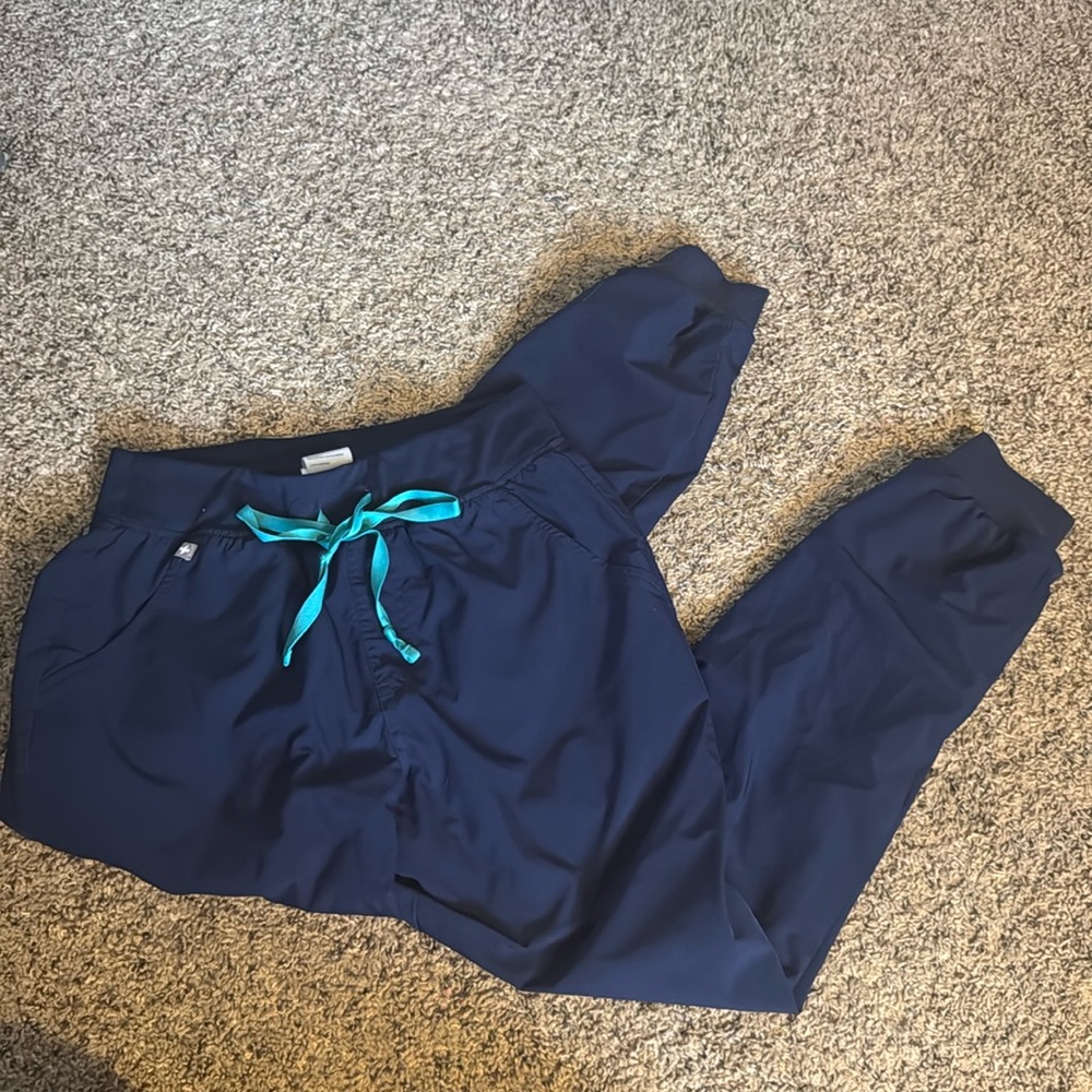 Navy scrub bottoms